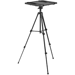 Tripode Para Ordenador Portatil PureMounts® Soporte para proyector, trípode Ligero y Plegable, con Capacidad de Carga de hasta 6 kg, Negro