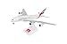 Daron Skymarks Emirates A380-800 Airplane Model Building Kit with Gear, 1/200-Scale