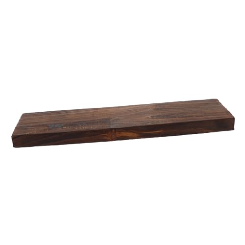 GOOHOCHY Carbonized Wood Board Aquarium Decor Fish Tank Landscape Wood Prop Aquatic Scene