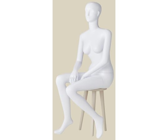 Amazon.co.jp: ストア・エキスプレス 婦人全身リアルマネキン 座り  