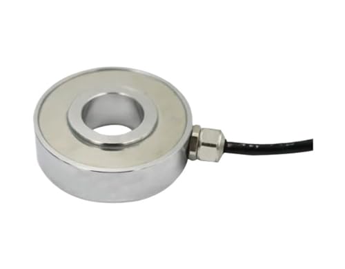 XDAEZWFQ Ring Dynamic Sensor Circular High-Precision Industrial Automation Weighing Sensor Equipment Accurate Force Measurement 10/20/50/100/200/500 kg 1/2/3/5/10/15/20 t(1t)