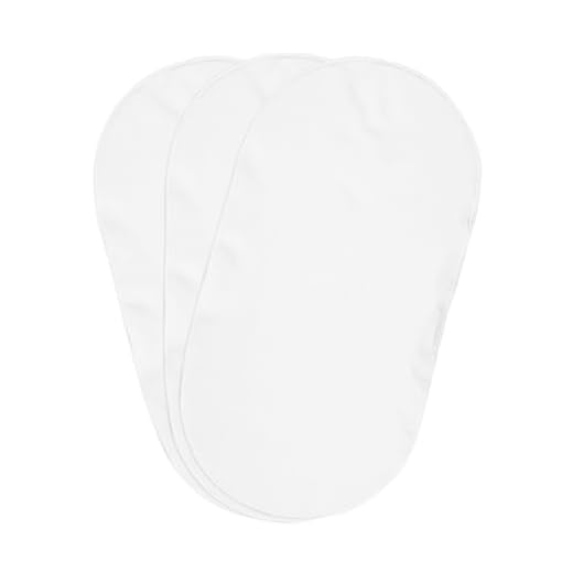 Boppy Changing Pad Liner | 3 Count | Crisp White Terrycloth | Waterproof Backing Makes Messy Diaper Changes a Breeze | For Changing Pads or On-the-Go | Machine Washable and Dryable