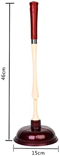 EndyAk Premium toiletplunjer met houten handvat | Hoogwaardige zuignap voor effectieve verwijdering van verstoppingen - Image 4