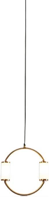 Luminaire de restaurant géométrique doré pour illuminer vos repas de fête