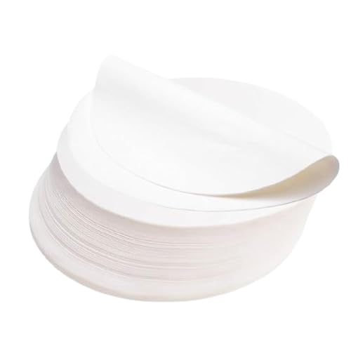 Hugwish 1000pcs papel hamburguesa redondo 13cm, papel antiadherente separador hamburguesas smash burger separadores (1000, 13cm)