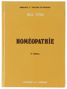 Homeopathie. 6eme Edition