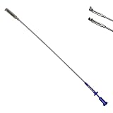 TITE-REACH Flash-Flex Extension Clamp, 24' Non-Memory Flexible Mini Vise Tool, Nut & Bolt Holder with Flexible Spring-Back Shaft, Tight Space Retrieval Clamp