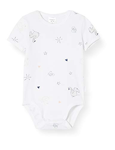 Schiesser Baby Body 1/2 Polaina, Blanco (Weiss 100), 98 (Talla del Fabricante: 098) para Bebés