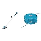 【セット買い】マキタ(Makita) 充電式草刈機 18V バッテリ、充電器別売 MUR194DZ 青 + 楽巻きナイロンコードカッタ A-55164