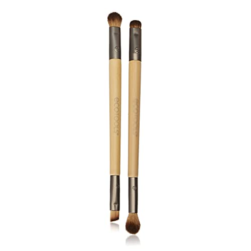 Catálogo de Sets de pinceles y brochas para comprar online. 50 EcoTools, Enhancing Duo Set, Dúo de Brochas para Ojos, Set de Pinceles para Maquillar, Define y Difumina, Modelo 1217