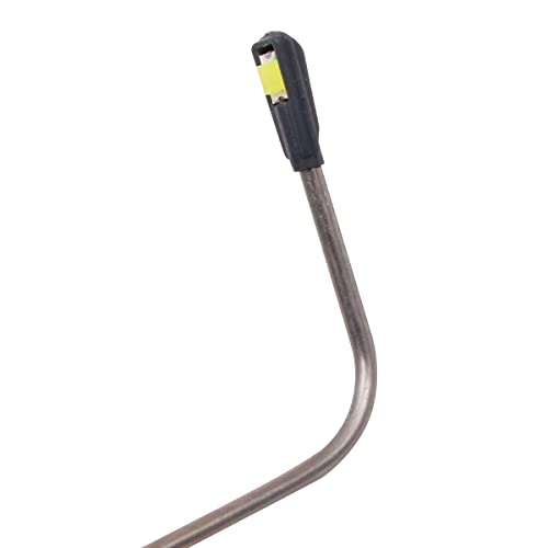 8PCS Model Railway Train Lamp Posts LED Street Light Lamps Metal Single-Headed Illuminated Street Light HO OO Scale