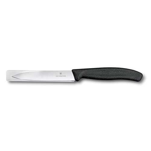 Victorinox Swiss Army 6.7703 Swiss Classic Straight Paring Knife Black 4 in