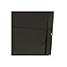 JAM Paper Strong Thick Portfolio Carrying Case with Elastic Band Closure - 10 x 1 1/4 x 13 1/4 - Black - Sold Individually