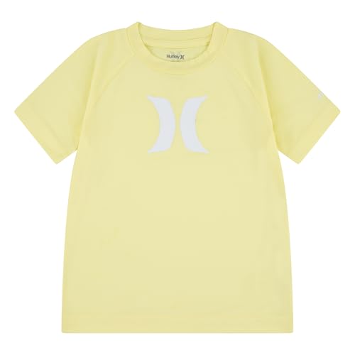 Image of Hurley Boys' Icon UPF 50+ Rash Guard Swim