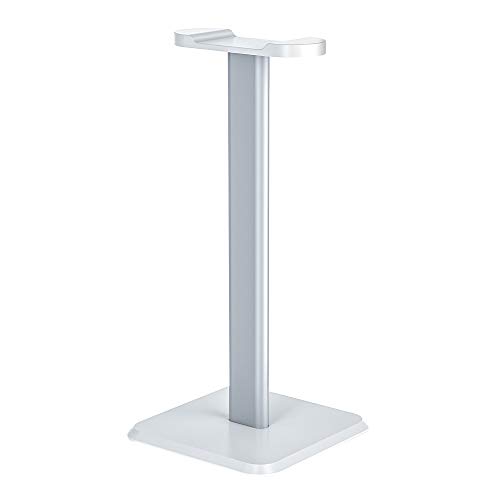 Begchy Soporte de Aluminio para Auriculares para Juegos Soporte de Escritorio para Exhibir Auriculares Accesorios de PC para Jugadores Base SóLida Soporte Universal A