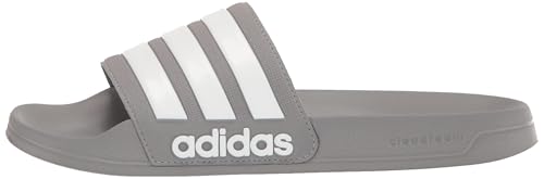 adidas Unisex Adilette Shower Slides, Grey Three / Cloud White / Grey...