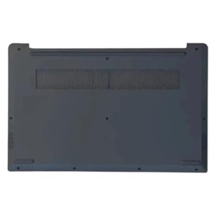 Image of LAPPYZONE Gray Bottom Case Cover for Lenovo IdeaPad 3 15.6 inch 3-15ITL06, 3-15ADA06, 3-15ALC06 - D Shell Chassis with HDMI Port Support