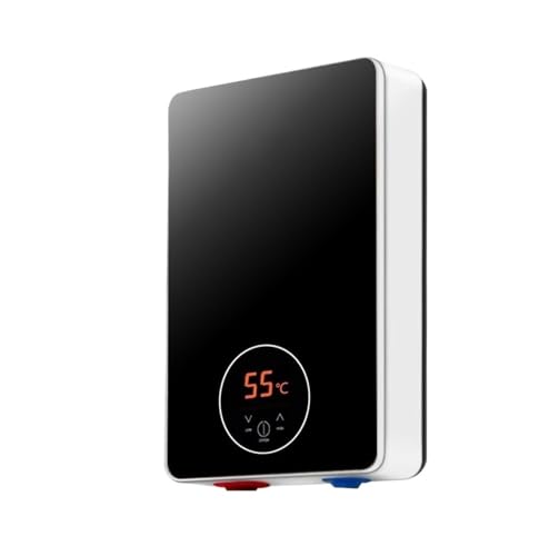 Termo Electrico, Calentador De Agua Eléctrico De 6000W, Máquina De Baño Instantánea For El Hogar, Pequeño Calor Rápido, Sin Tanque De Agua, Juego De Ducha Eléctrica Gratis