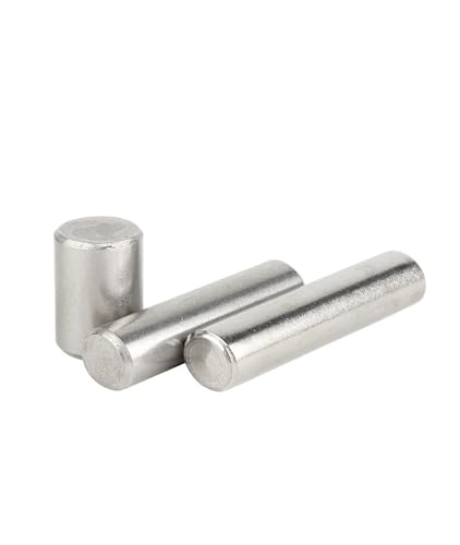 AMZBNEIDI Soporte para secador de Pelo, Pasador cilíndrico con Rosca Interna de Acero Inoxidable 304, Varios tamaños, Paquete de 1 a 10 Piezas(4x40xM3mm5pcs)