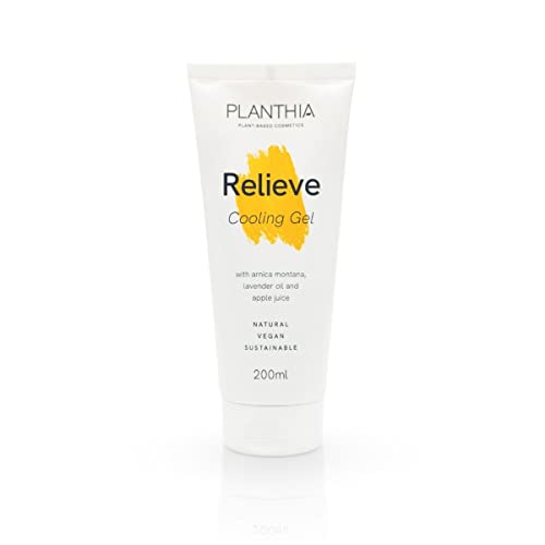 Planthia Gel Relajante RELIEVE. Refresca y alivia los músculos y articulaciones cansadas. Fórmula ligera y fresca. Ingredientes 100% Naturales Cover