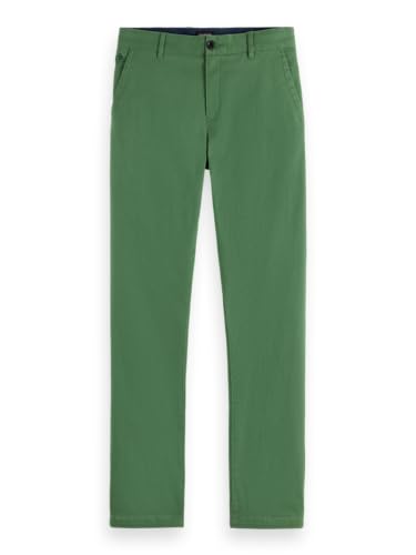 Scotch & Soda Mott Chino, Pantaloni, Uomo, Sage Green, 30W / 30L