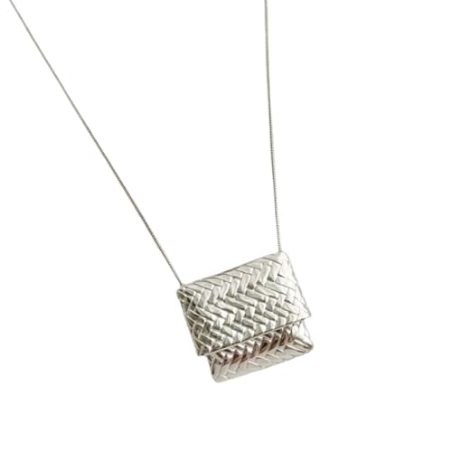 Collier pendentif bouteille d'eau chaîne ras du cou réglable pour femme