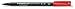 Staedtler 317-2 Lumocolor Universalstift M-Spitze, 1.0 mm, 10 Stück, rot