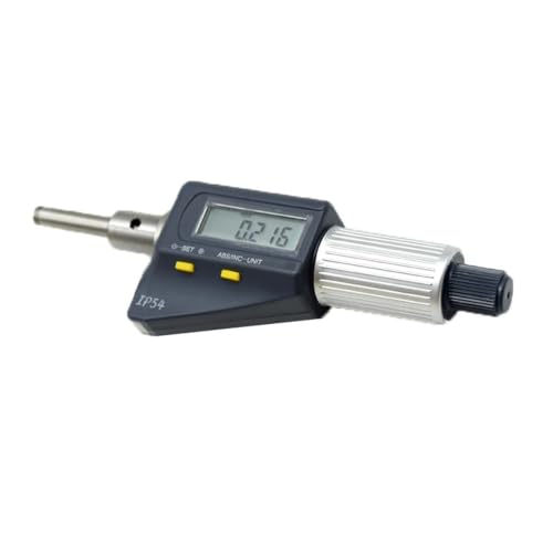 Cabezal de micrómetro electrónico 0-50 con precisión de 0.001 mm y perilla de ajuste