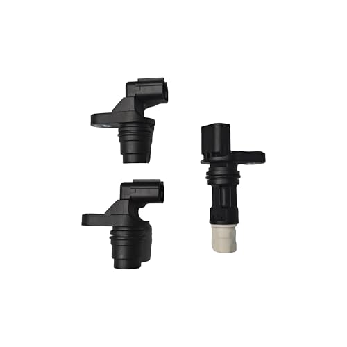 PLA31 Camshaft Position Sensors and Crankshaft Position Sensor 3pcs for CR-V 2.4L 2010-2014, Accord 2.4 2008-2012, Civic 2.4 2012-2015, Acura TSX etc., OE# 37510R40A01 + 375005J6A01 37500R40A01 PC979