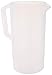 Rubbermaid - Servin Saver White Mixing Pitcher 2 Qt, Plastic [4 3/4