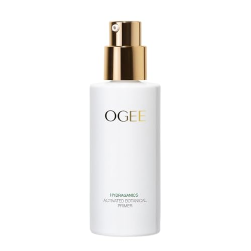 Ogee Makeup Primer - Activated Botanical Face Primer for Oily Skin & All Skin Types - Hydrating Primer with Jojoba Oil & Hyaluronic Acid - 73% Organic Ingredients & Made in USA