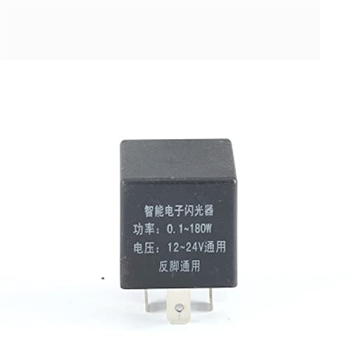 Relé intermitente inteligente de 20A para bombillas de coche 12v y 24v