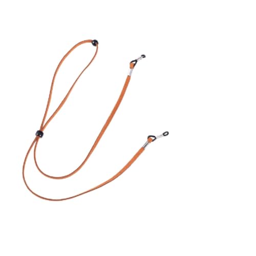 Yardenfun String Eyeglasses Holder Safety Glasses Holder Eyeglass Straps Durable Glasses Chain Skin Glasses Chain Eyeglasses Chain Glasses Cord Eyeglass Retainer Yellow