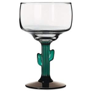 Libbey Cactus Margarita Glasses LIB 3619JS