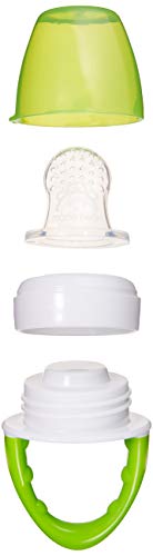 Amazon Brand - Mama Bear Silicone Feeder, Pack of 2