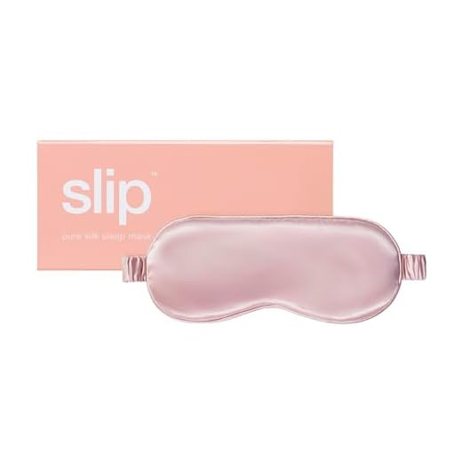 slip Pure Silk Sleep Mask - Pink | 100% Mulberry Silk, Ultra Soft & Comfortable, Blocks Light for Restful Sleep | Adjustable Strap for Perfect Fit, Gentle on Skin & Hair | Ideal Travel Accessory