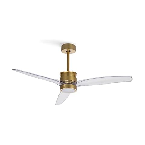 CREATE WINDLIGHT HELM DC Ventilador de techo Oro 6 Velocidades Cover
