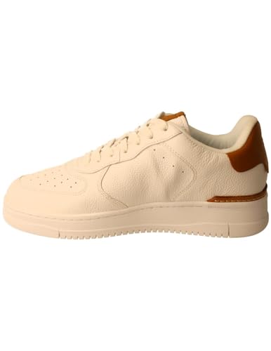 Polo Ralph Lauren Para Hombre. 809923071002 Zapatillas De Piel Masters Court Blanco (44), Plano, Cordones, Casual - 4