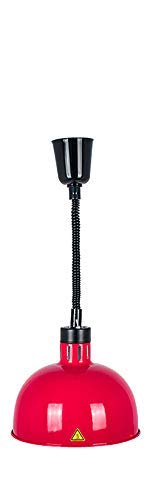 Preisvergleich Produktbild FSFF Kommerzielle Lebensmittelheizung Isolierlampe Kochmöbel Lampe 250w Pizza Hängende Teleskopheizlampe Energiesparende Sicherheit Hotel Gourmet Restaurant Küche, Rot