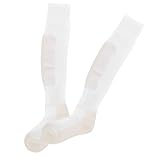 CIYODO 1 Paar Lange Fechtsocken aus Baumwolle Dicke Sohle für Komfort Kniehohe Sportsocken für Fechten Snowboarden und Outdoor