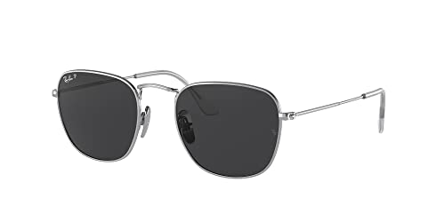 Image of Ray-Ban mens Rb8157 Frank Titanium Square Sunglasses