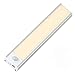 Luces LED con sensor de movimiento para armario, 2 modos de sensor, tira magnética, lámparas de armario para armario, cocina, escaleras, armario, camping, bodega