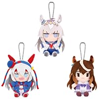 Zhongkaihua 12CM Oguri Cap Pendant Plush Anime Pillow Cushion Stuffed PP Cotton Car Bag Home Keychain Decoration Pendant Ornament For Fans