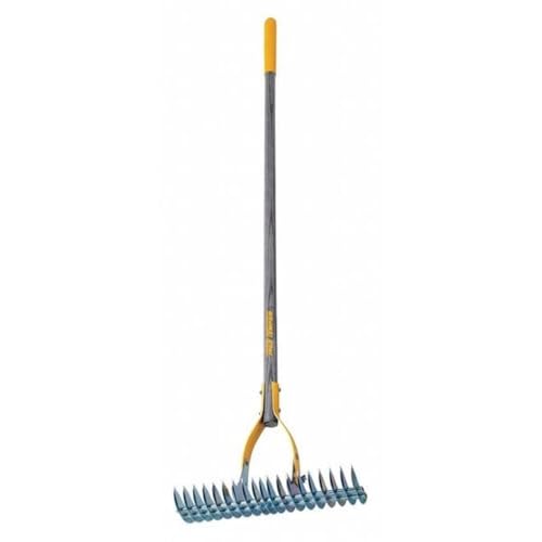 True Temper 15 Inch Adjustable Thatching Rake