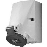 Prise murale Mennekes 16A 4P 7H 500V 3032 pour installation électrique industrielle