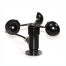 XS-WSS02 Aluminium Alloy Wind Speed Sensor Boat Anemometer Digital Airport Outdoor (XS-WSS02-4-20mA)