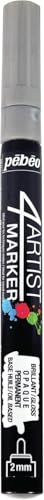 Pebeo 4Artist Marker, Oil Paint Marker, 2 mm - Silver