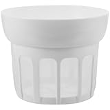 OFFSCH Feinmaschiges Joghurt Käsesieb aus Lebensmittelechtem Edelstahl Großer Multifunktionsfilter...