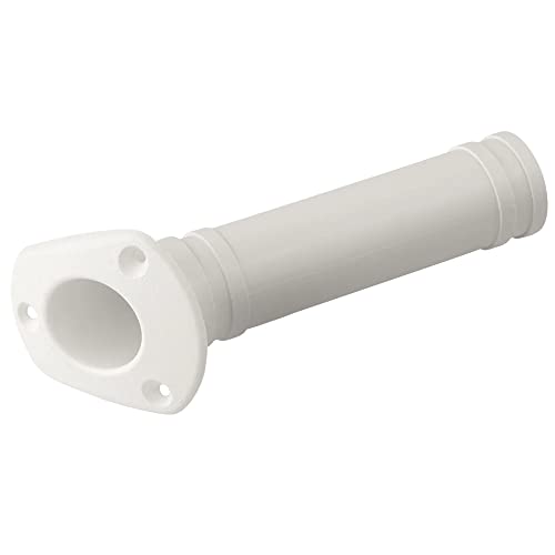 Sea Dog 325161-1 Flush Mount Rod Holder , White , 9-1/2" L X 1-5/8" Id #TOP11