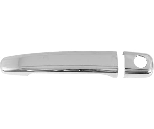 KIT APLIQUE CROMADO DA MAÇANETA C3 PEUGEOT 307 01 02 03 A 12